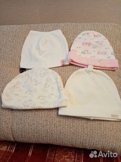 Детские шапочки трикотажные и носочки