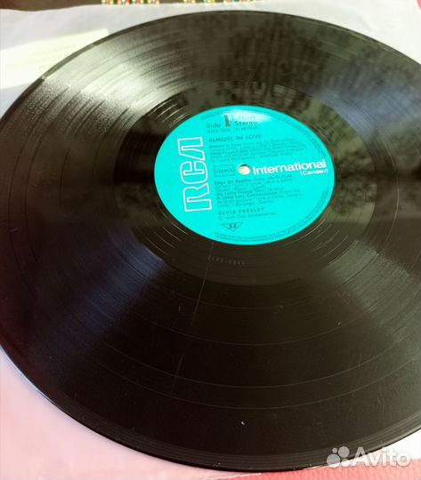 LP Elvis Presley – On Stage - February 1970 RCA US