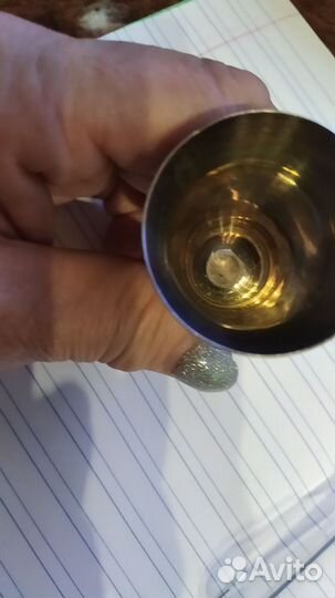 Рюмка серебро