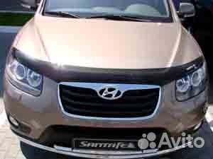 Дефлектор капота Hyundai Santa Fe II 2005 – 2012