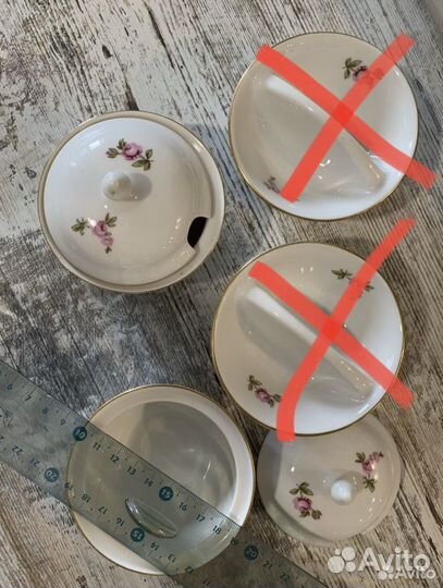 Блюдо овальное, фарфор, Чехия 60-е