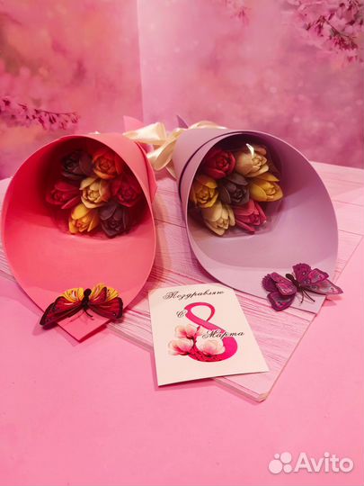 Розы из шоколада, подарки, букеты