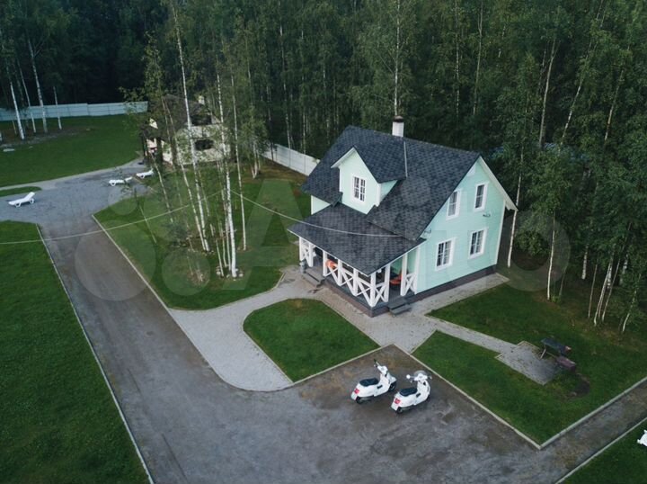 Коттедж 130 м² на участке 41 сот.