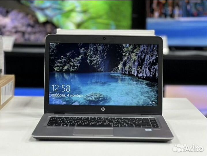 HP EliteBook Core i7 16G озу SSD256g для работы