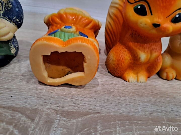 Детские игрушки резиновые СССР
