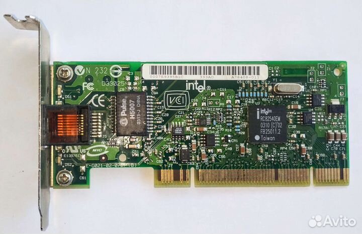 Сетевые карты Intel PRO/1000 PT и MT