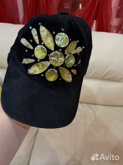 Кепка женская замшевая