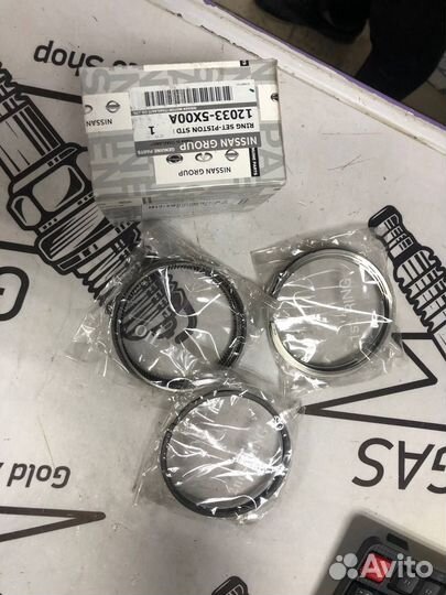 Кольца поршневые nissan/renault 2.5DCI YD25DDTi