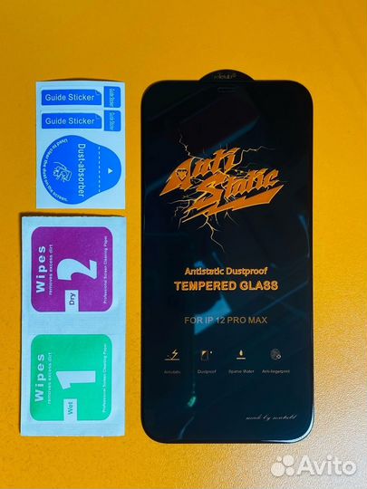 Защитное стекло на iPhone 12 pro max mietubl