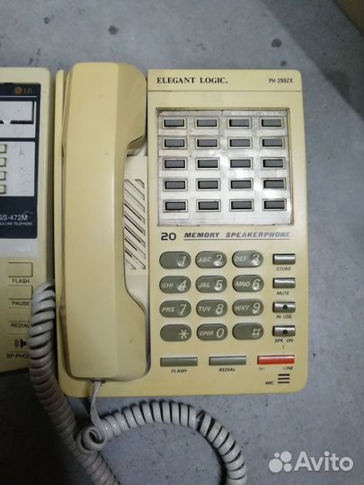 Проводной стационарный телефон