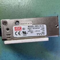 NES-15-15 100-240VAC 0,5A15V-1,0A