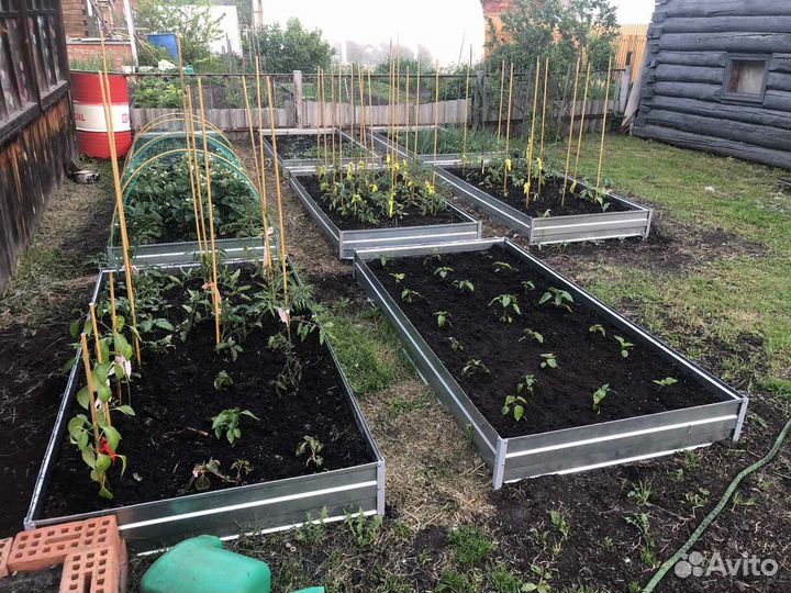 Грядки оцинкованные 2*1