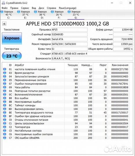 HDD Жесткие диски 3.5' 1000 Гб (1TB) Seagate, WD