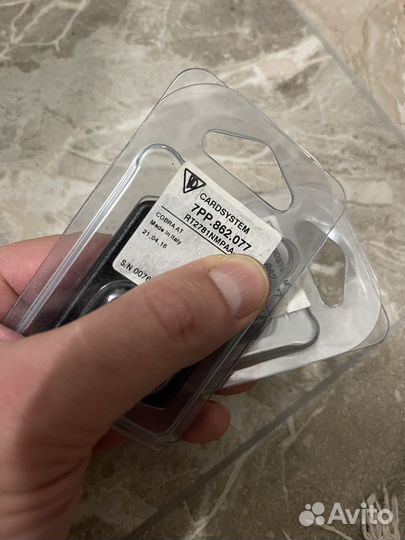 Карта метка иммо porsche Macan 7pp.862.077