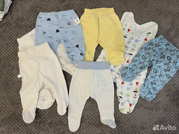 Детские вещи для новорожденного мальчика пакетом