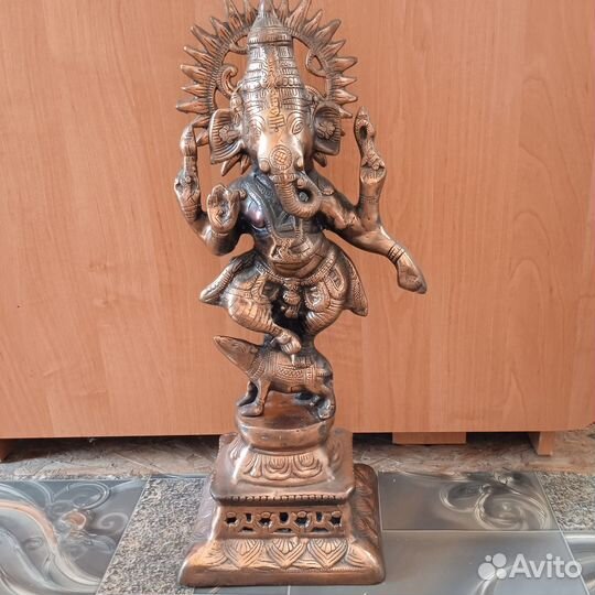 Статуэтка Ганеша метал