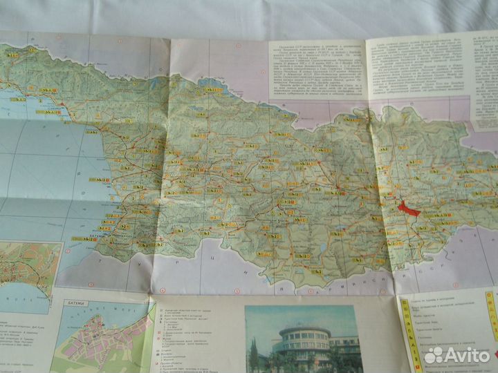 Туристские схемы,карты,путеводители времен СССР