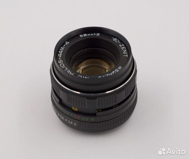 Новый Гелиос-44М-4 58mm f/2 мс М42