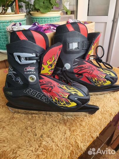 Коньки раздвижные roces размер 36-40