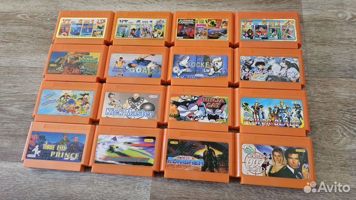 Картриджи для Денди (Dendy) из 90-х