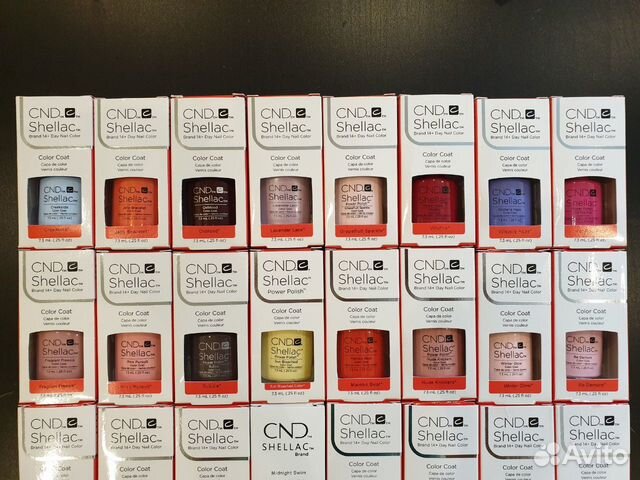 Гель - лаки CND Shellac. Новые