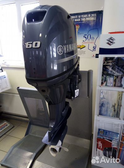Yamaha F 60 Fetl новый 2023 лодочный мотор