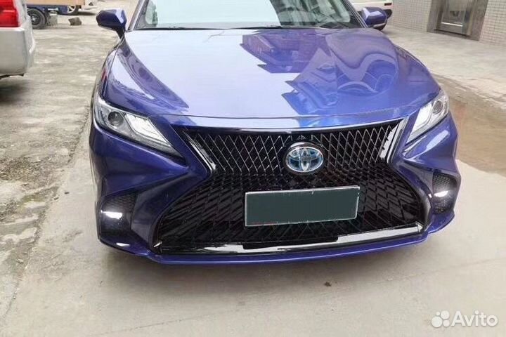 Camry 70 Передний бампер в стиле Lexus D5MX6