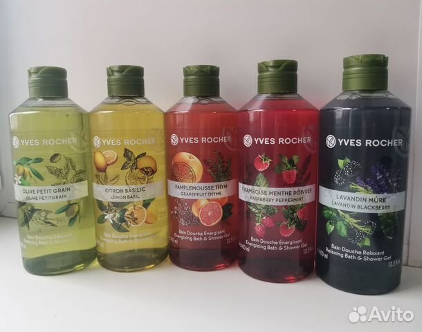 Ив Роше гели д/душа, жидкое мыло, молочко для тела