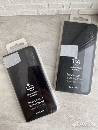 Чехол Samsung galaxy S21 smart clear view cover