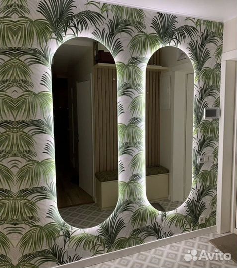 Зеркало с подсветкой капсула Gwinnett