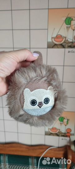 Теплые наушники детские