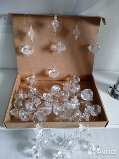 Подвесы хрустальные для штор,люстр