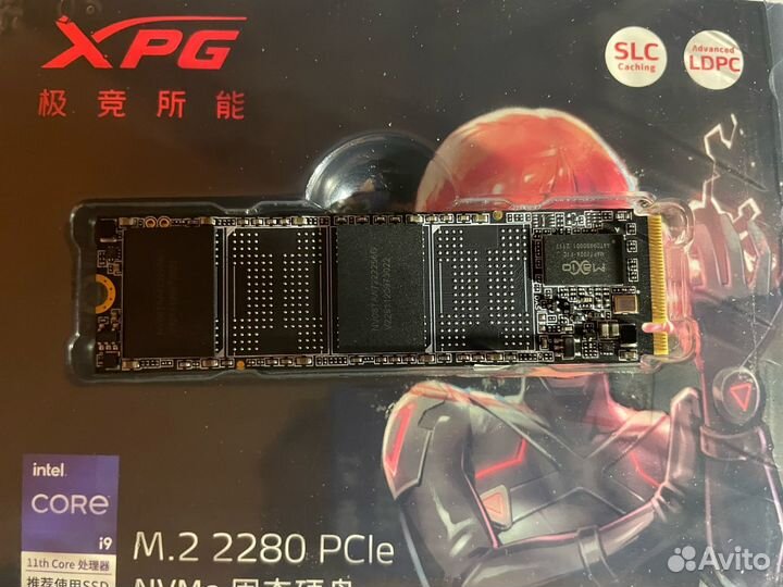 Новые SSD 256/512Gb/1Tb / adata XPG M.2 nvme 2280