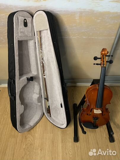 Скрипка для обучения комплект 3/4 (8-12 лет)