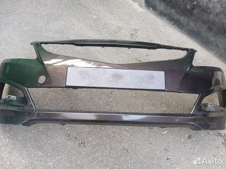 Бампер солярис