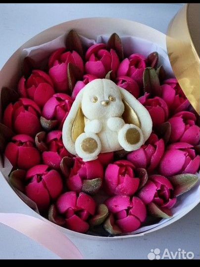 Букеты из зефира. Зефир в коробочке. Зефир