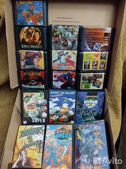 Игры картриджи для sega