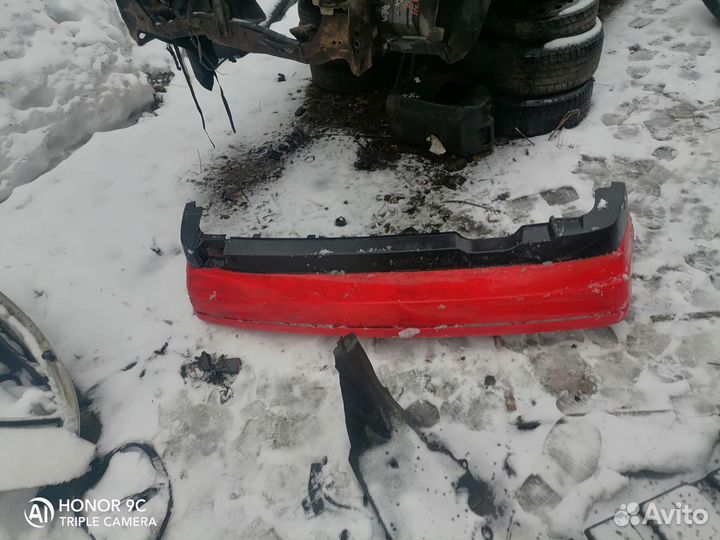 Бампер задний volkswagen golf 3