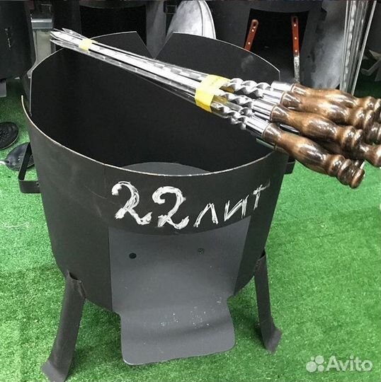 Чугунный Казан ручной работы из Узбекистана