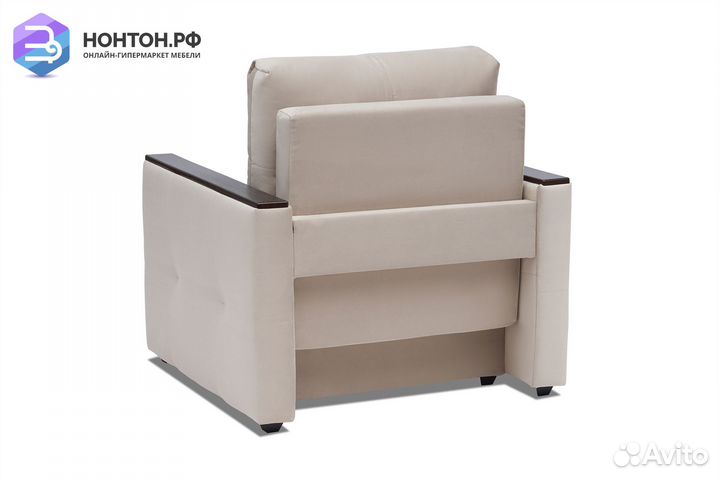 Кресло еврокнижка Инсайд бежевое