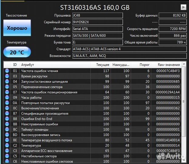 Жесткий диск для пк 160-250GB