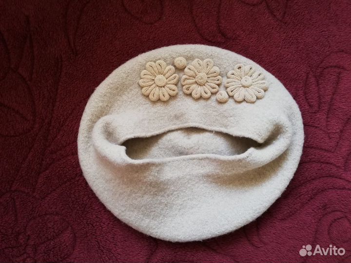 Берет шерстяной