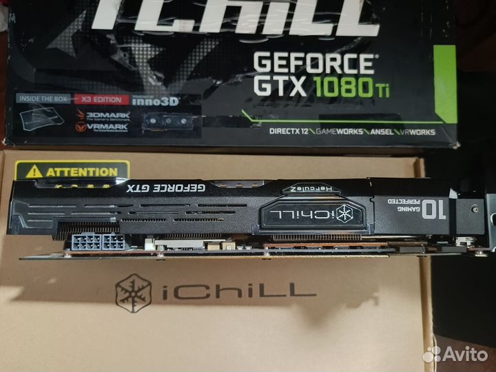 Видеокарта GTX 1080 ti 11 gb