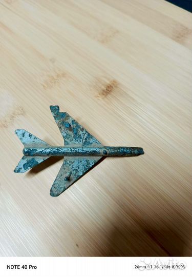 Оловянный самалетик из СССР