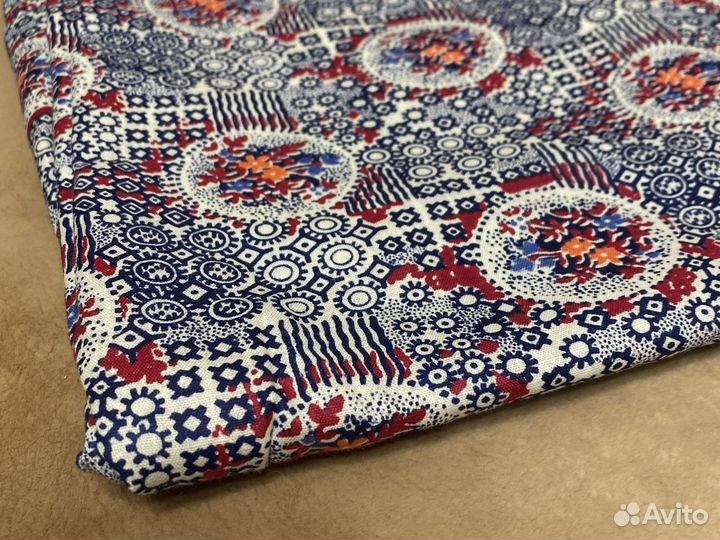 Ткань СССР крепдешин ситец