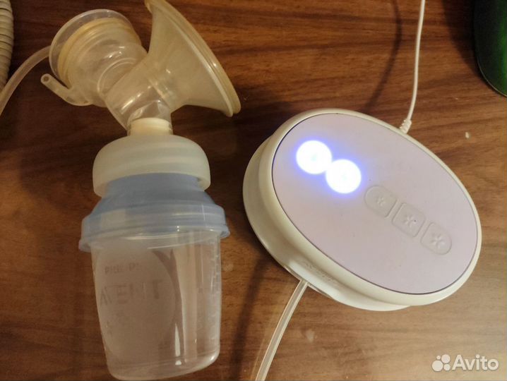 Электрический + ручной молокоотсос Avent, доставка