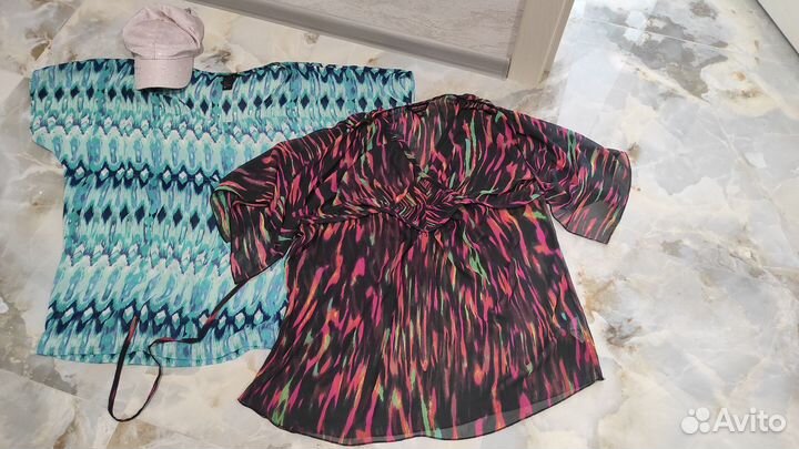 Пляжные туники 46-50 размер