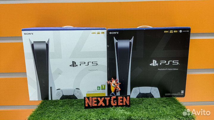 Новые Sony Playstation 5 Digital и Bluray