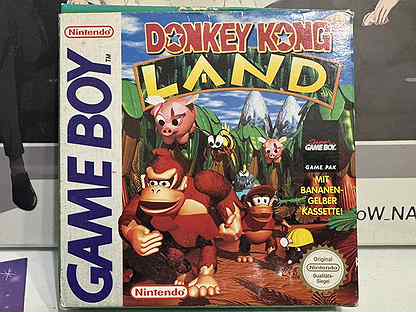 Donkey kong land game boy