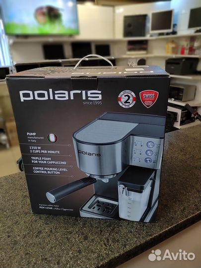 Кофеварка Polaris PCM 1536E Новая